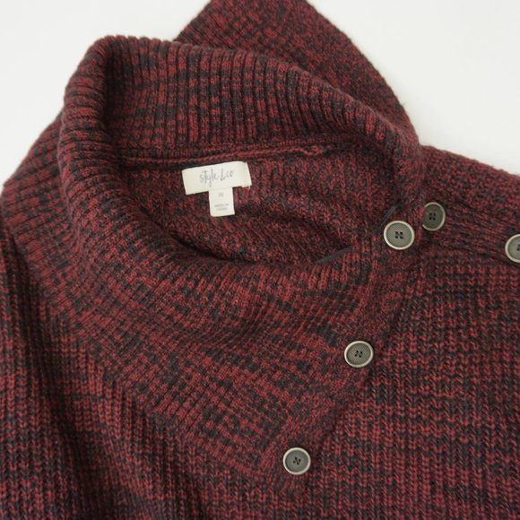 Style & Co Envelope Neck Pullover Sweater 3X - Picture 4 of 7